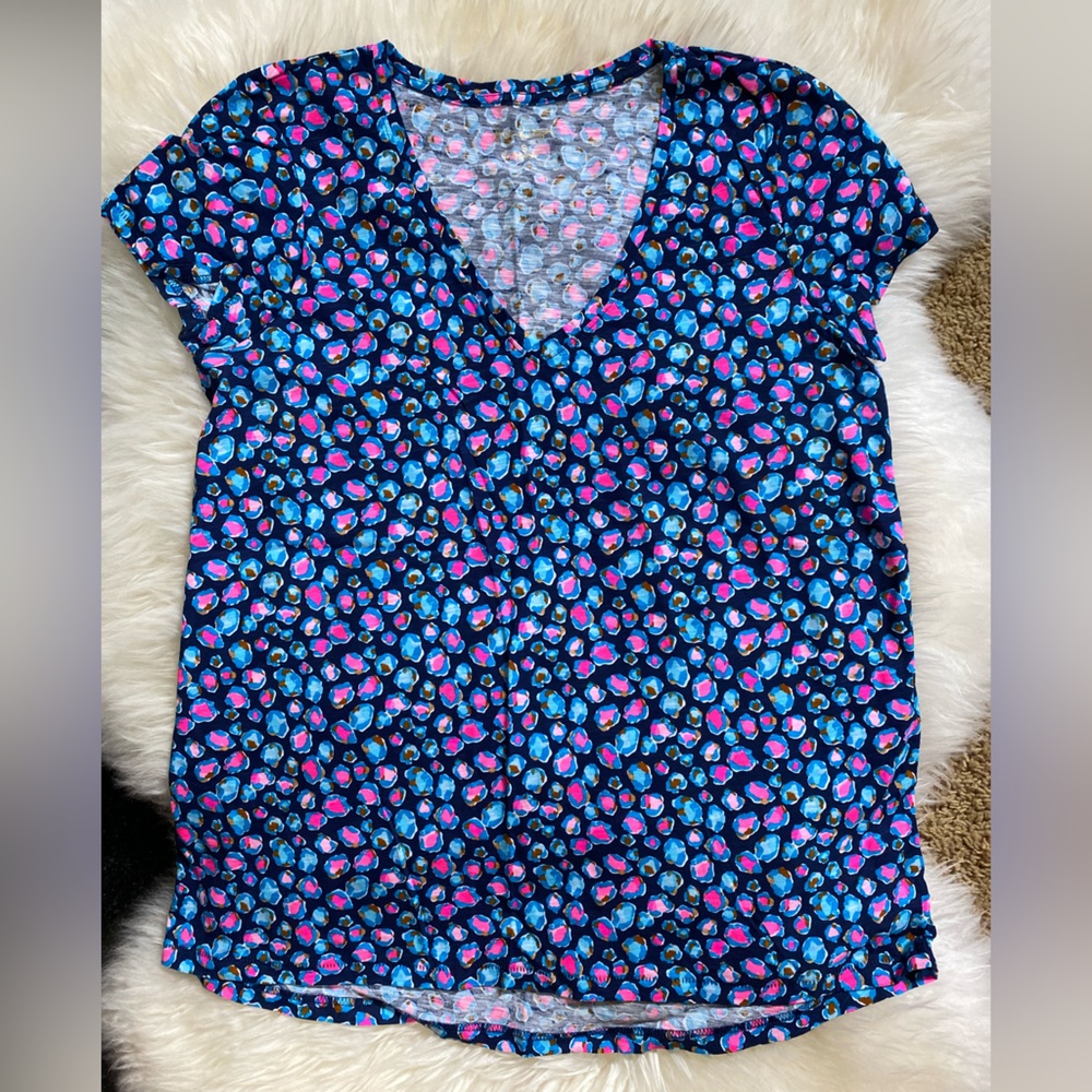 Lily Pulitzer short sleeve top, NWOT, Size Small